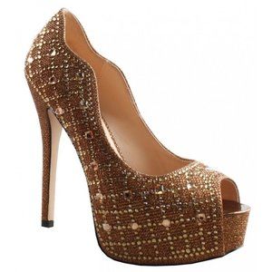 Women's Bronze Heels